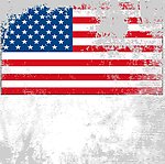 破碎国旗