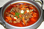 香辣狗肉煲