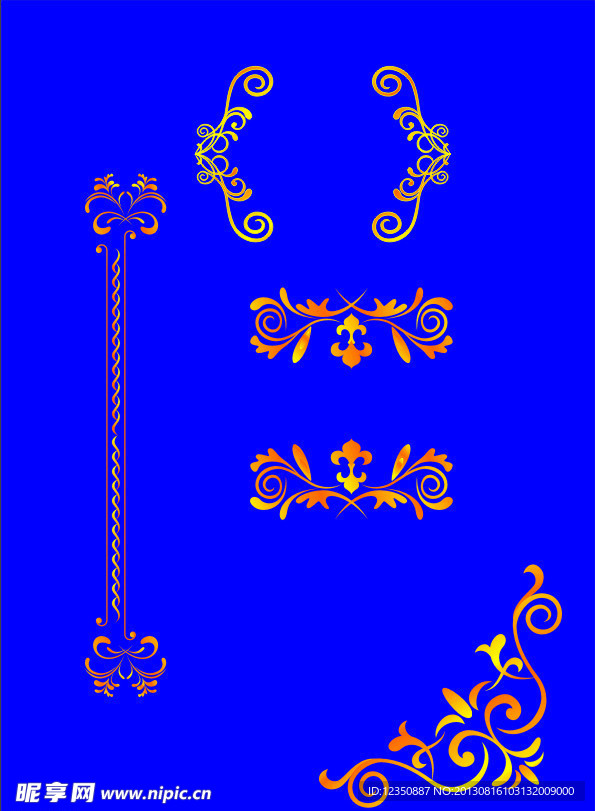 花纹 花边