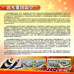 集团简介 橱窗展板