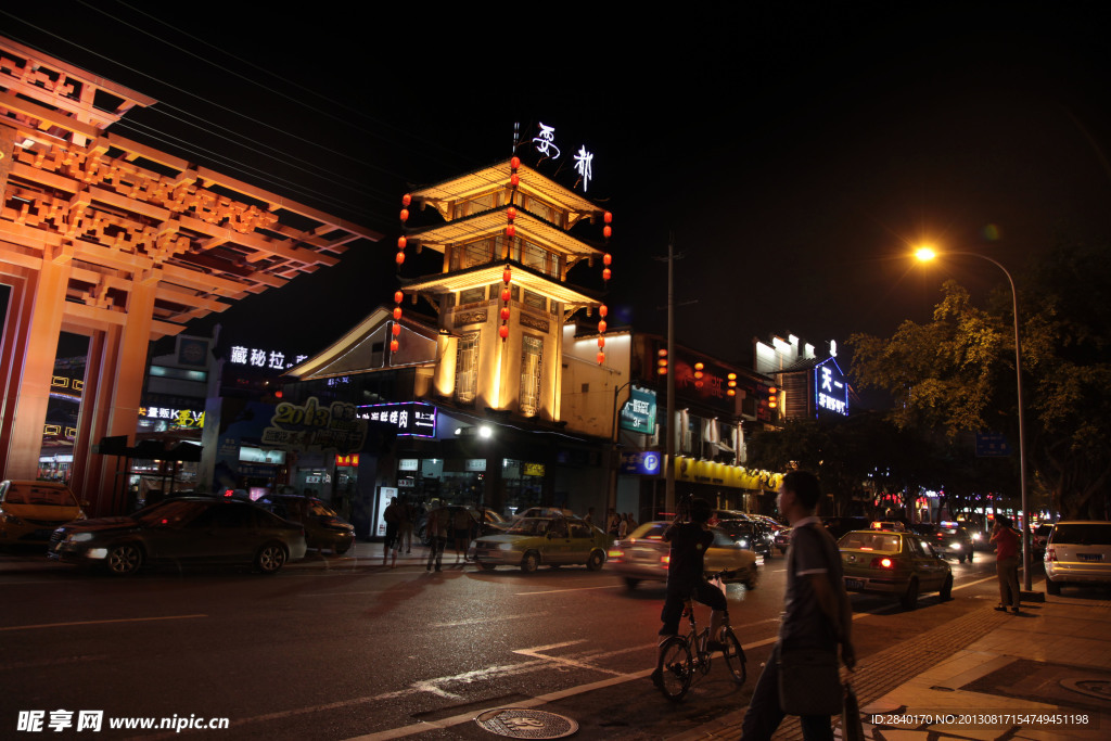 成都夜景