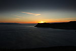 海岸夕阳
