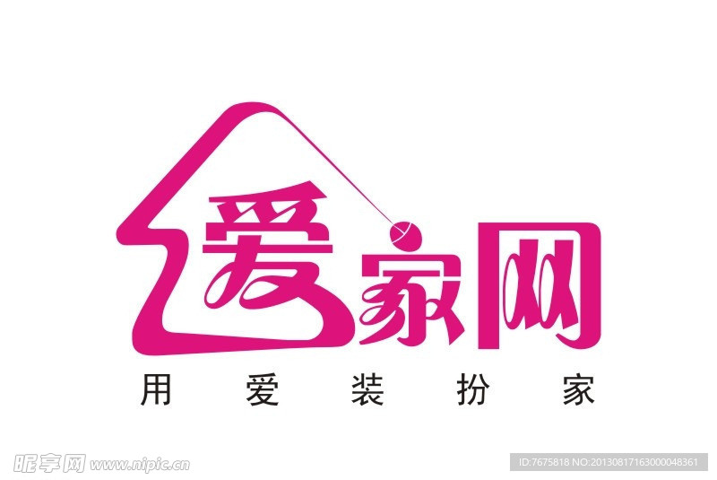 爱家网LOGO