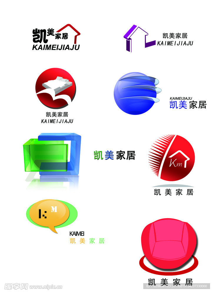 凯美家居图标