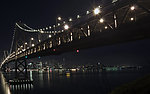 夜晚大桥