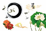 中国风素材 祥云