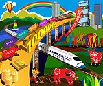 基金商业插画