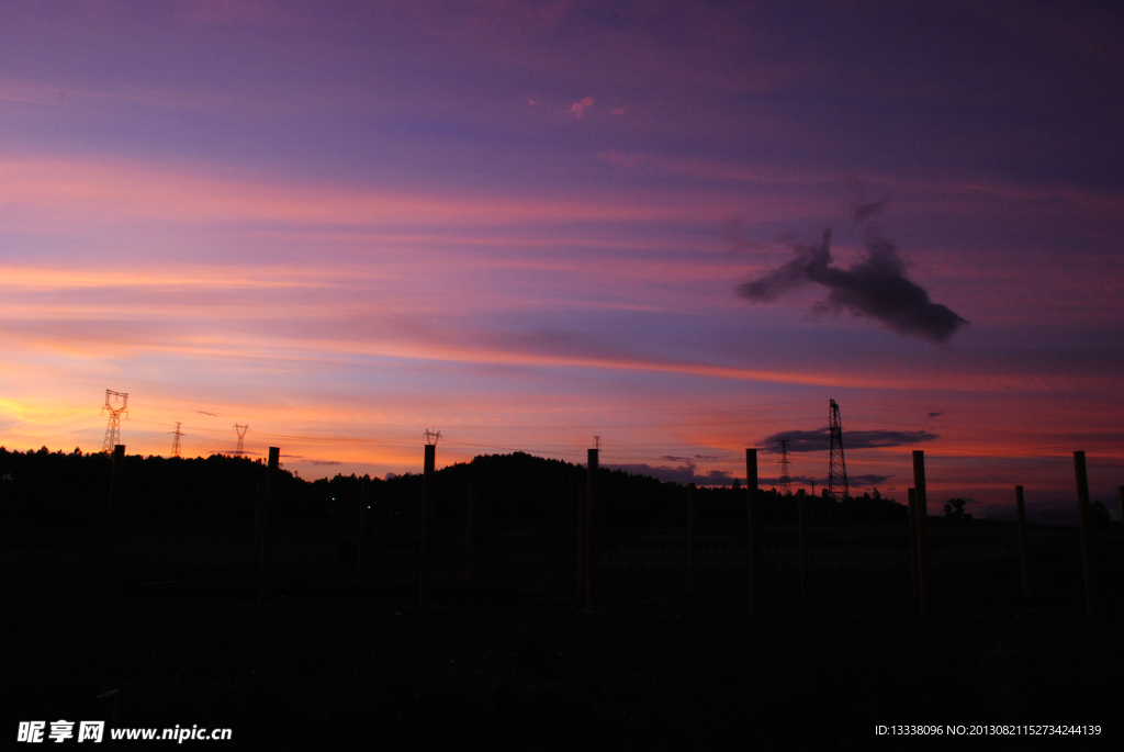 夕阳美景