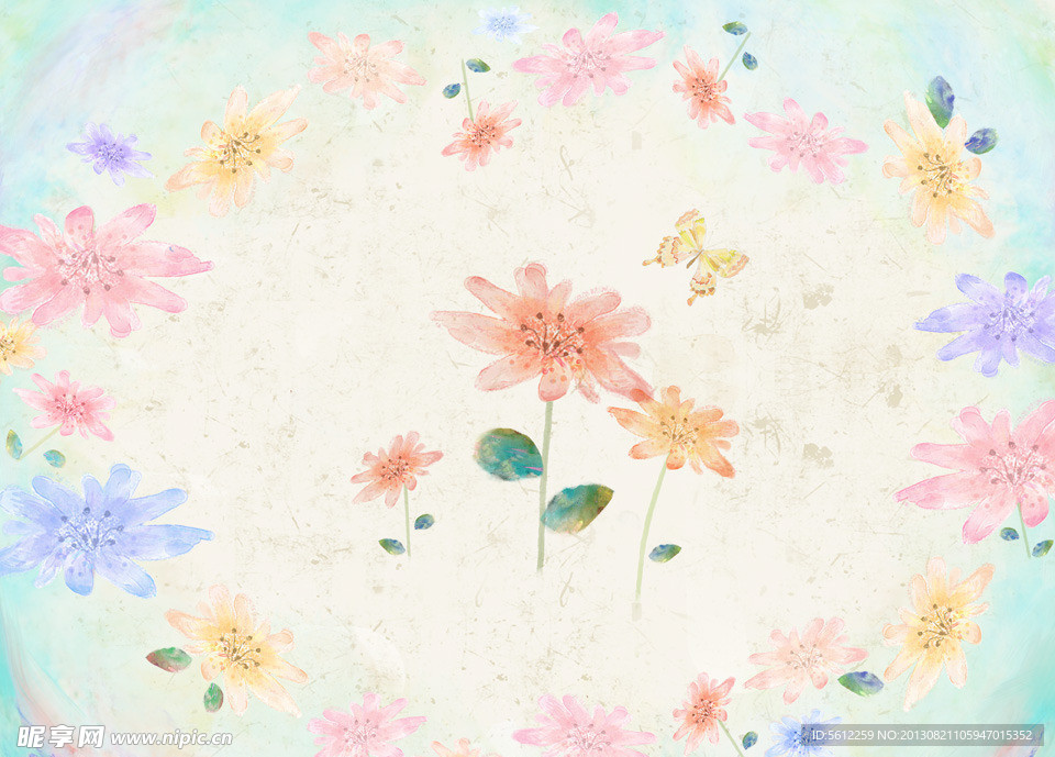 韩版唯美花朵