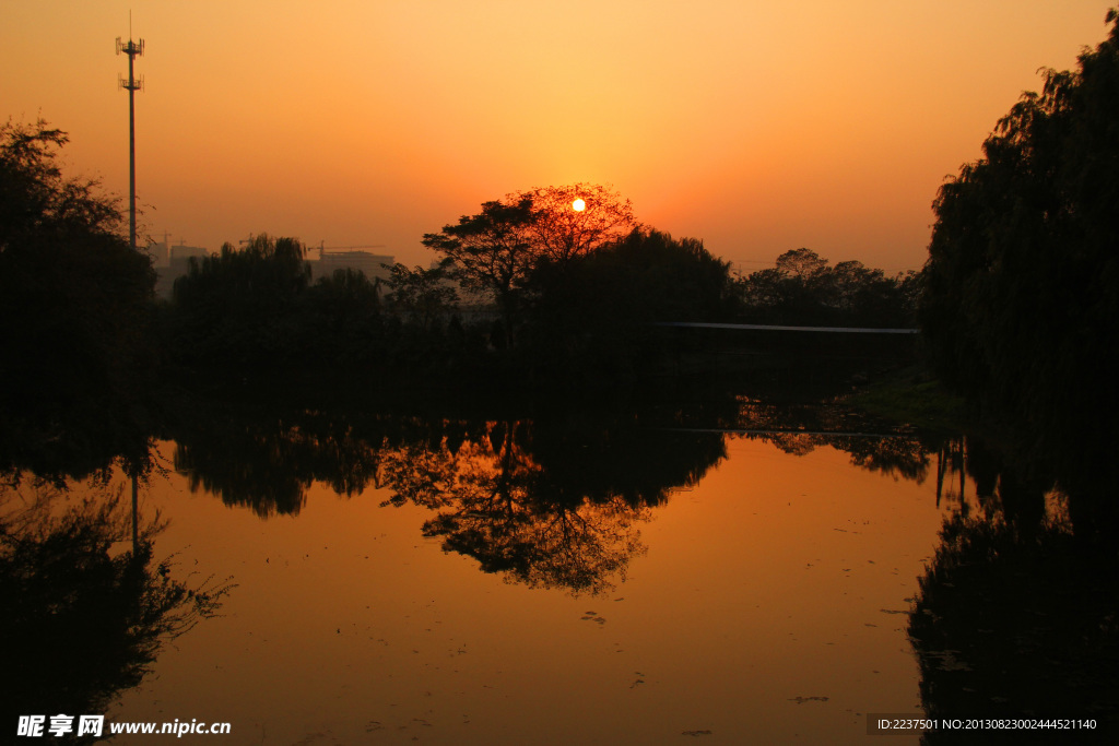 夕阳风景