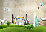 世界旅游创意