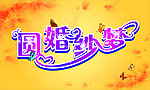 婚纱艺术字