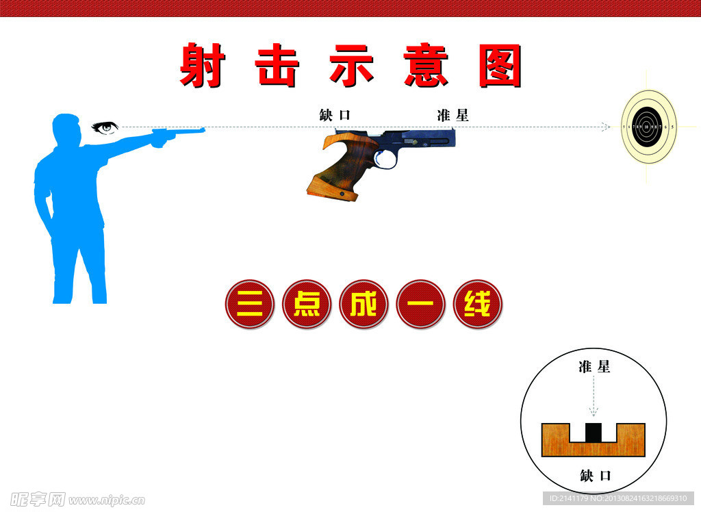 射击示意图