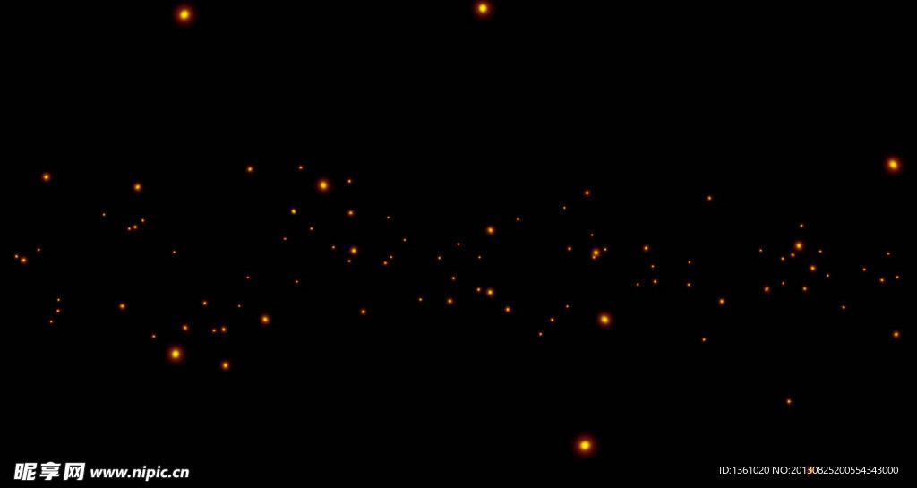 星光粒子视频素材