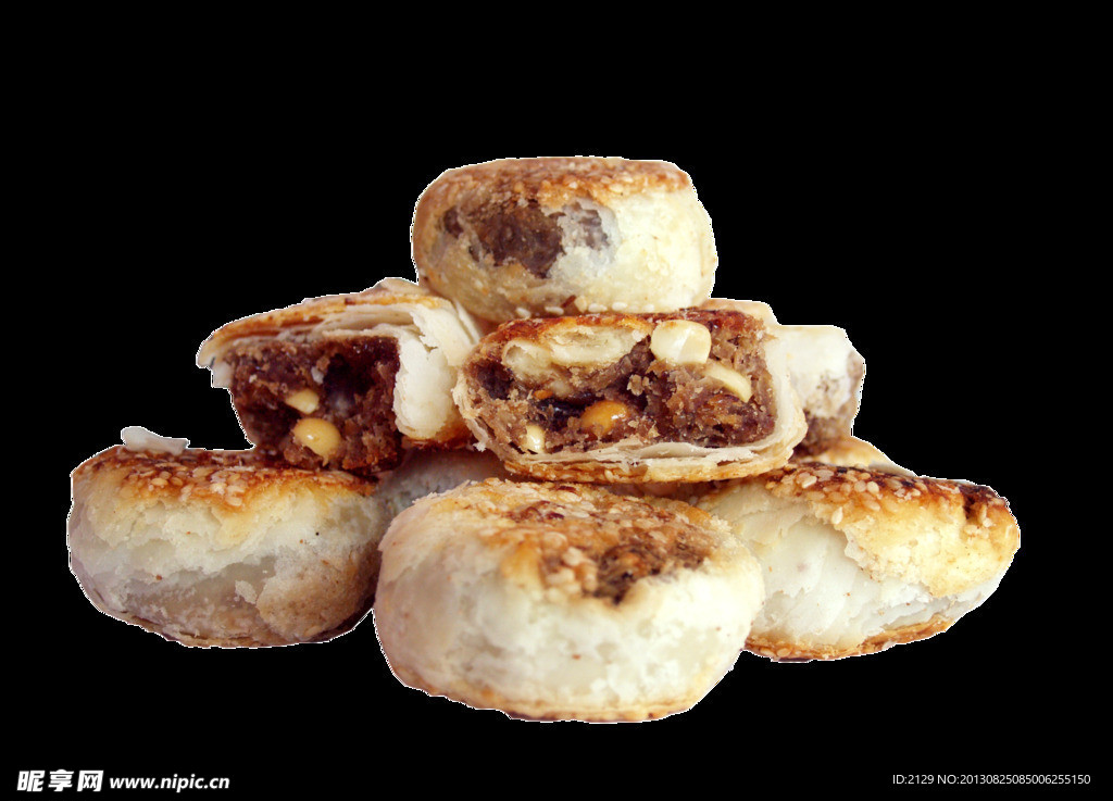 中秋月饼（扣图）