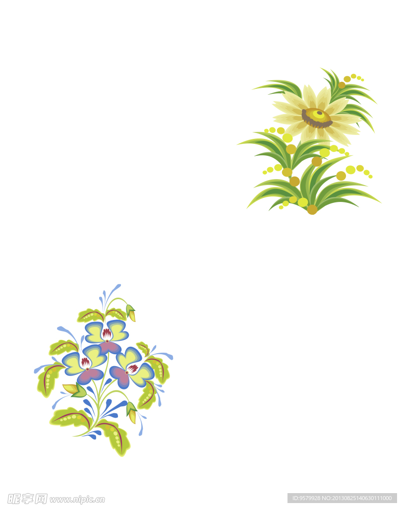 吉祥花纹