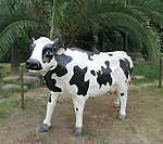 公园雕塑奶牛