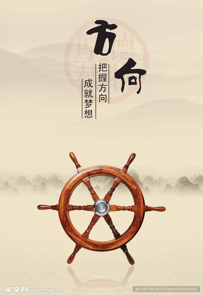 中国风 文化 展板