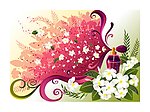 鲜花背景