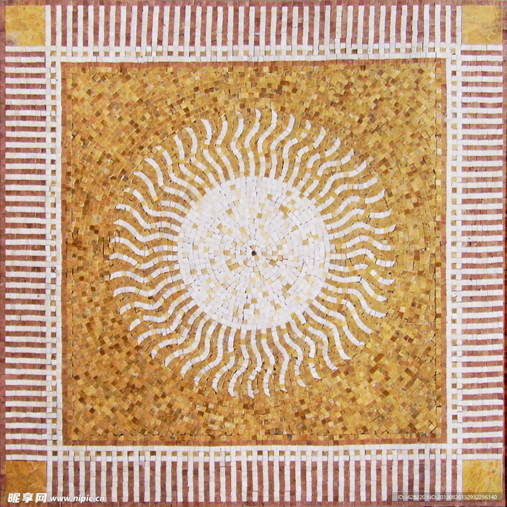 装饰马赛克拼花纹理