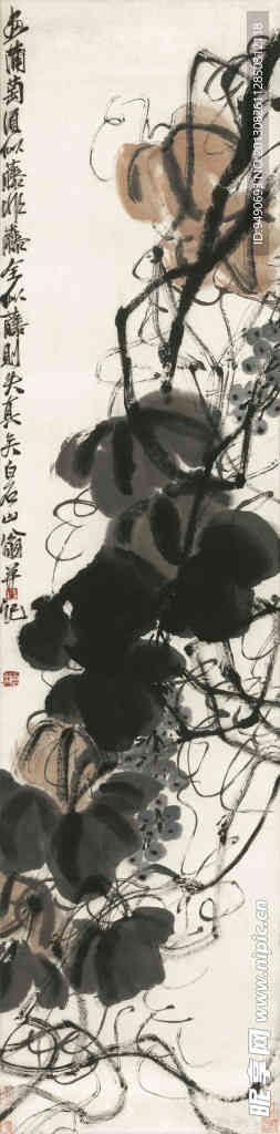 齐白石 水墨画
