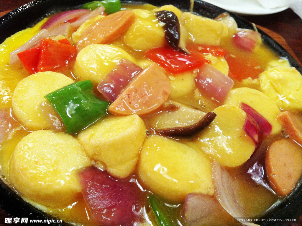 铁板日本豆腐