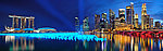新加坡滨海湾夜景