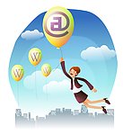 矢量卡通商务人物