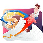 矢量卡通商务人物