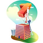 矢量卡通商务人物