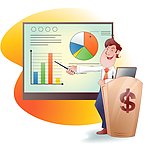 矢量卡通商务人物