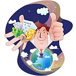 矢量卡通商务人物