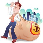 矢量卡通商务人物