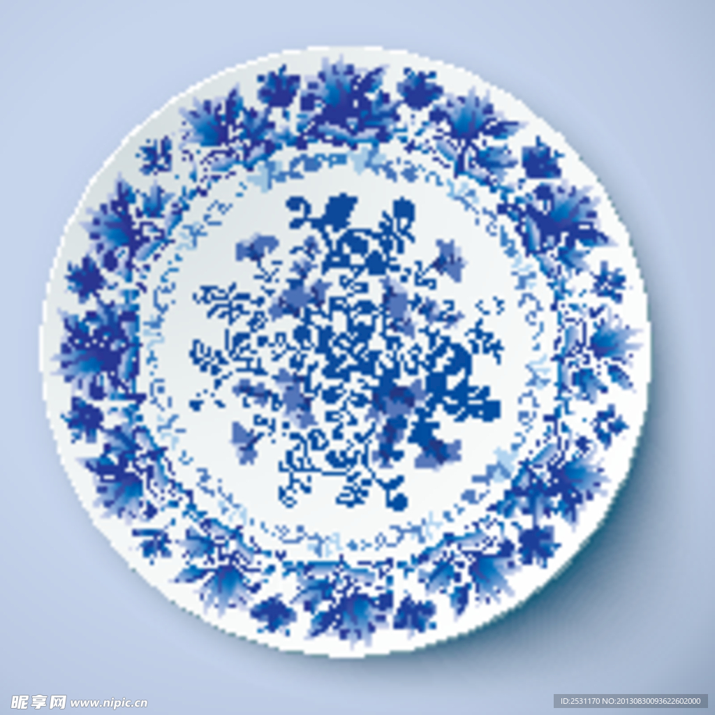 青花瓷花纹