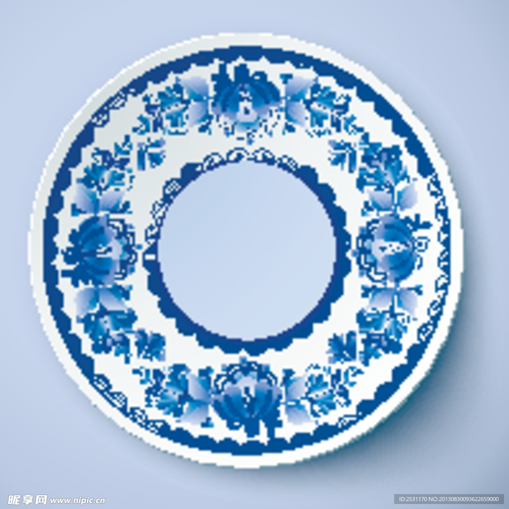 青花瓷花纹