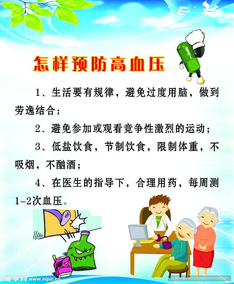 养生海报