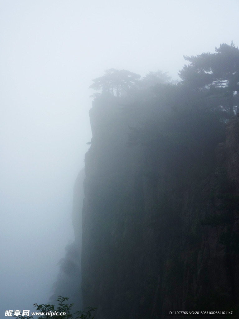 黄山雾景