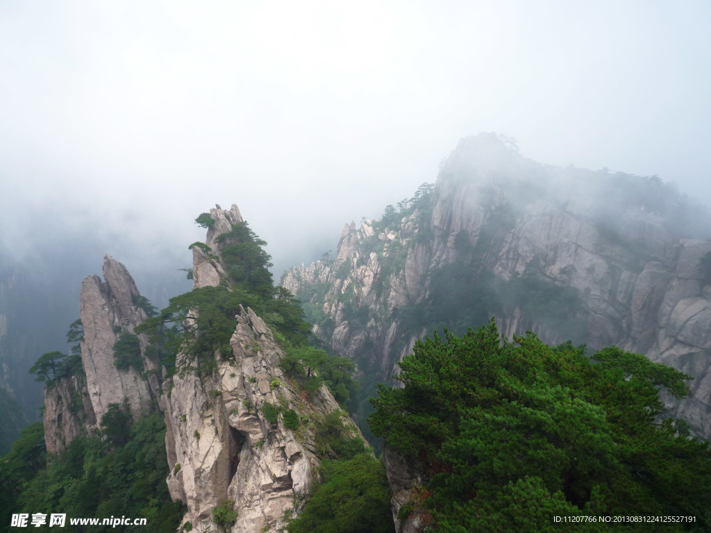 黄山群山