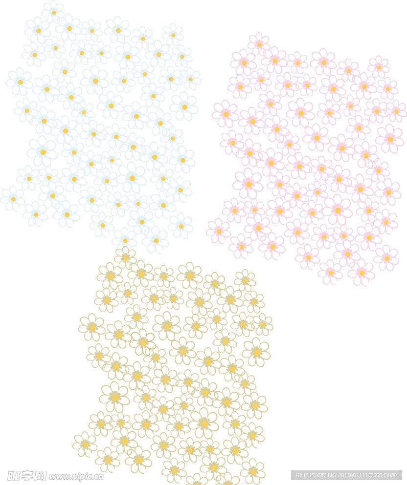 花朵设计素材