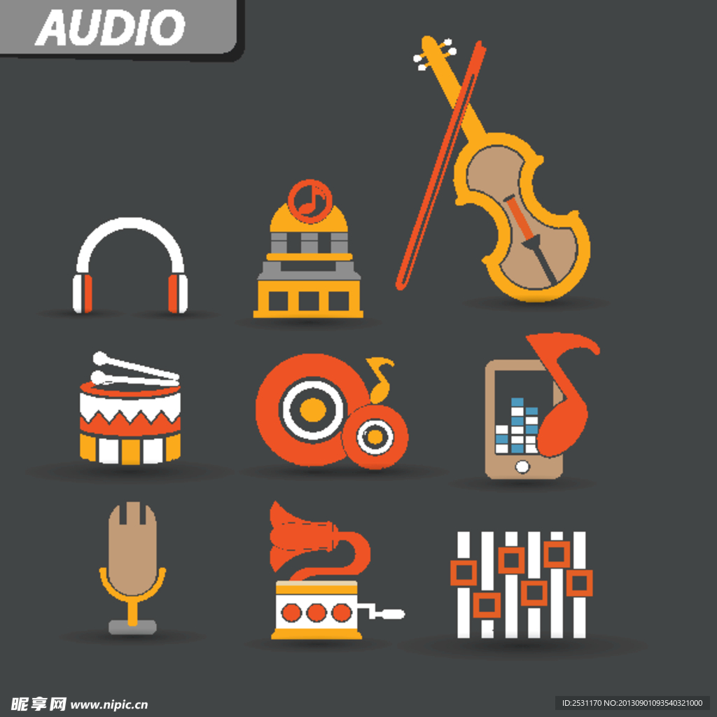 音乐图标