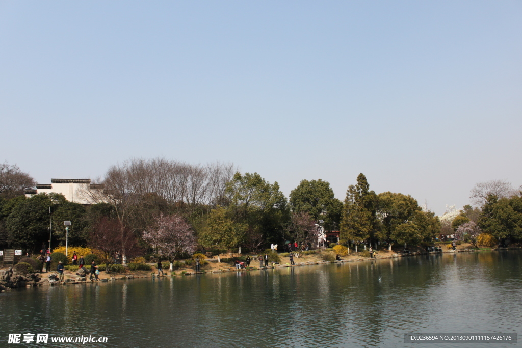 湖景