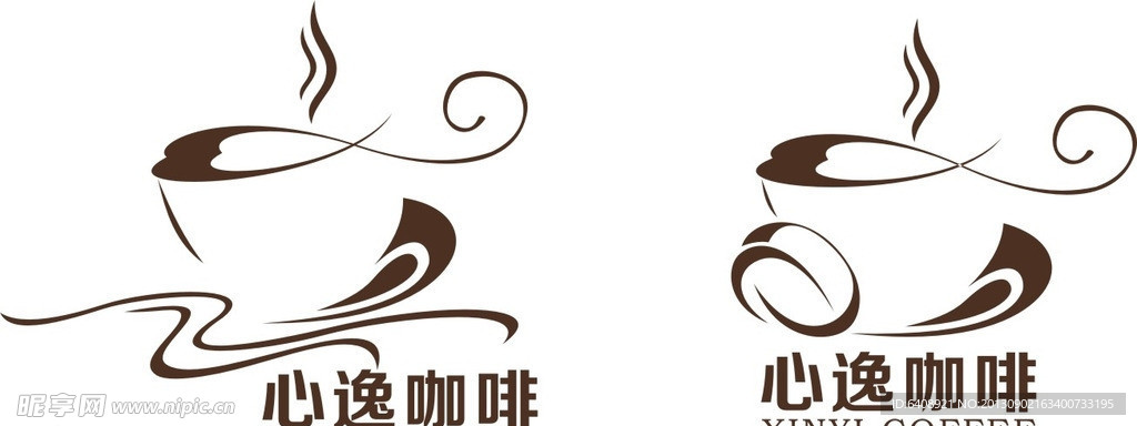 心逸咖啡商标