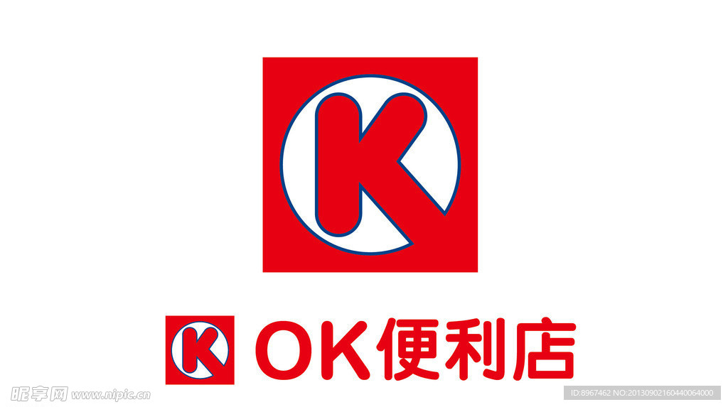 OK便利店LOGO