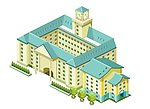 手绘建筑