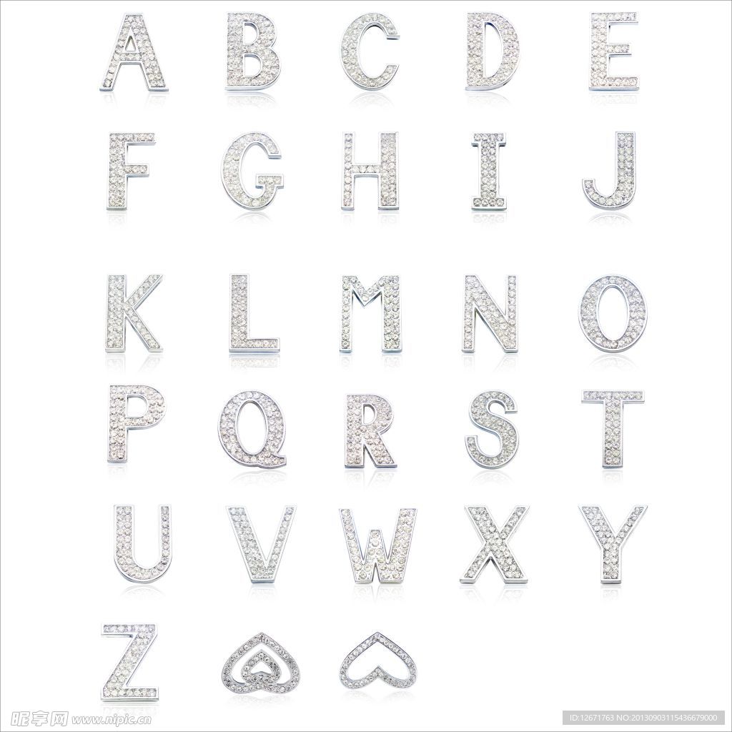点钻字母