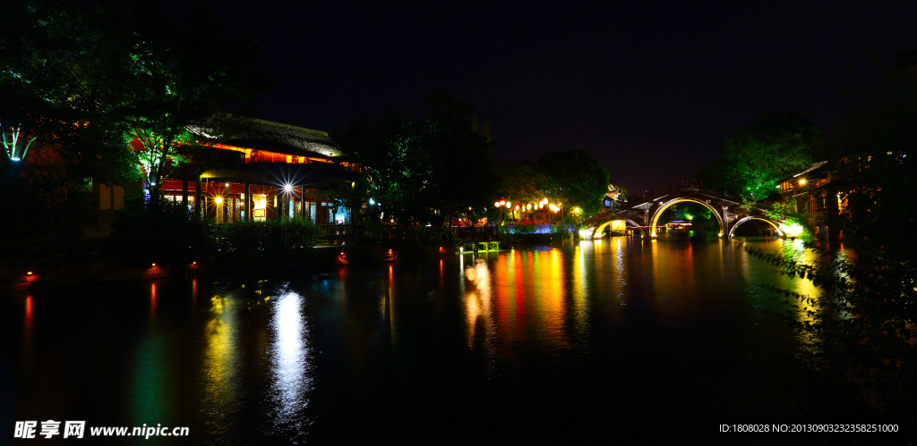 乌镇 夜景