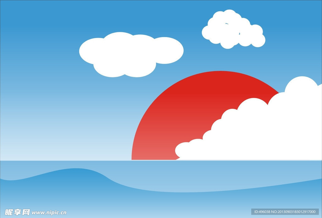 蓝色背景