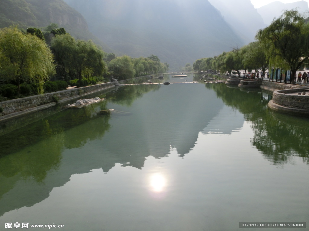 云台山 山水