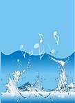 水波音乐效果