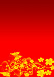 藤蔓花纹
